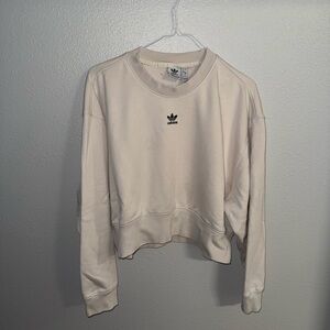 Adidas Women's Off-White Sweatshirt